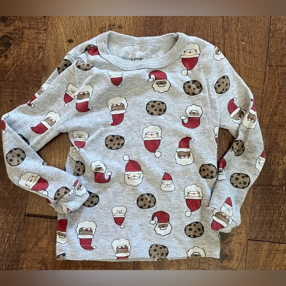Carters & chickpea toddler Christmas Santa pajama 2 two piece sets 2T two sets - Picture 3 of 12